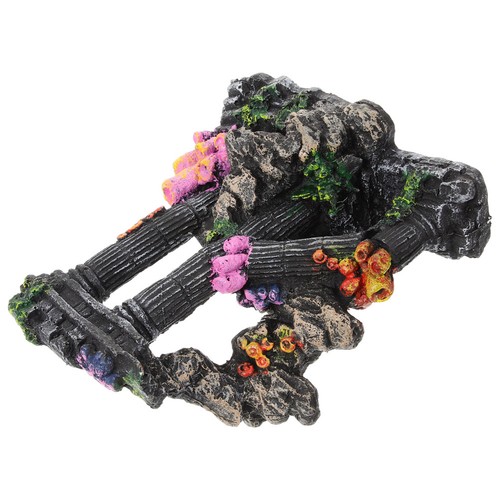 Roman pillars model aquarium - roman,