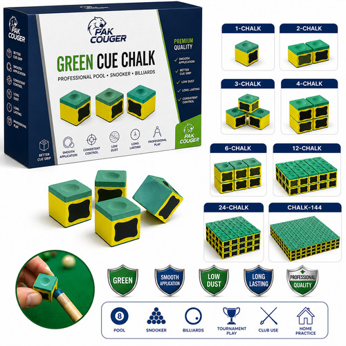 Green triangle snooker pool - green,
