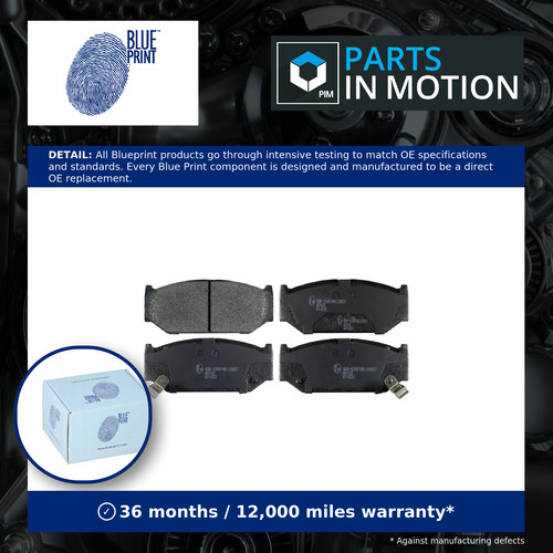Brake pads set - brake, fits