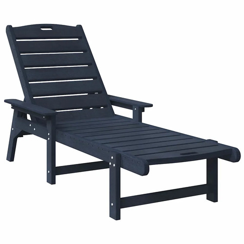 Sun lounger hdpe adjustable - sun,