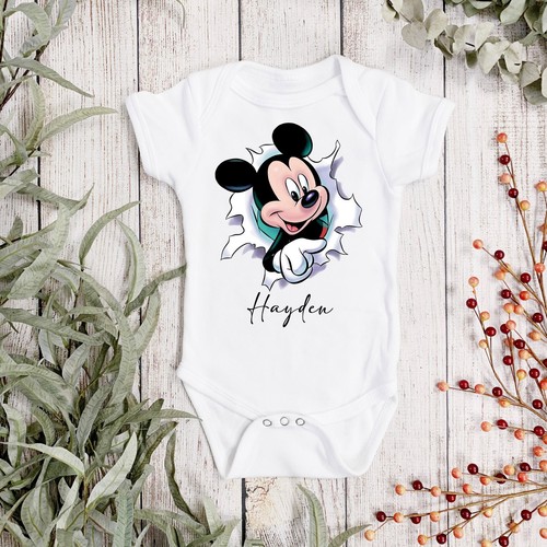 Mickey mouse personalised baby - mouse,