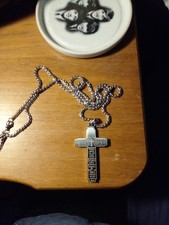 Solid Silver Christian Cross