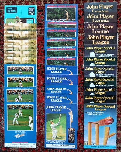 1976 1986 somerset cricket - -,