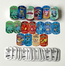 Pokemon metal tags - pokemon,
