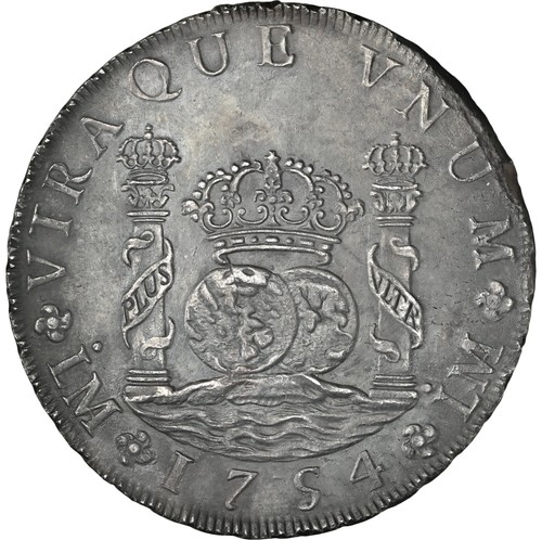 Peru 1754 jd 8 reales - peru,