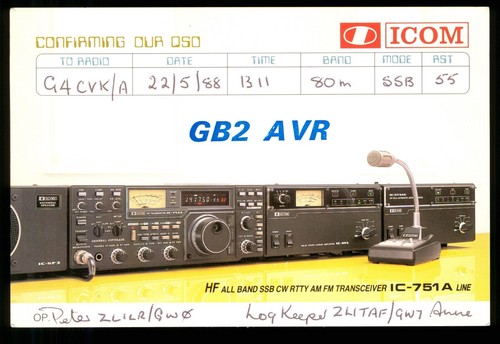 Qsl card radio - x,
