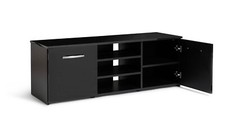 Hayward 2 Door Small TV Unit - Black Gloss