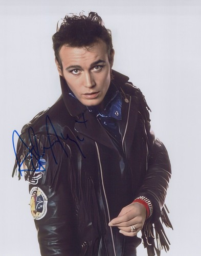 Adam ant signed 8x10 photo - adam,