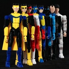 3D Printed Invincible 2.0 Superhero Action Figure – Multi-Jointed Shapeshift