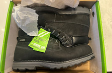 Apache Flyweight Safety Boots Black UK 12 Steel Toe Work Boots Brand New