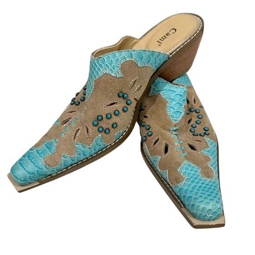 Cami womens western mule shoes - cami,