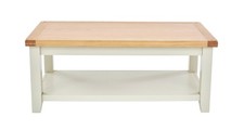 DFS Maud Oak & Cream Coffee Table RRP £249