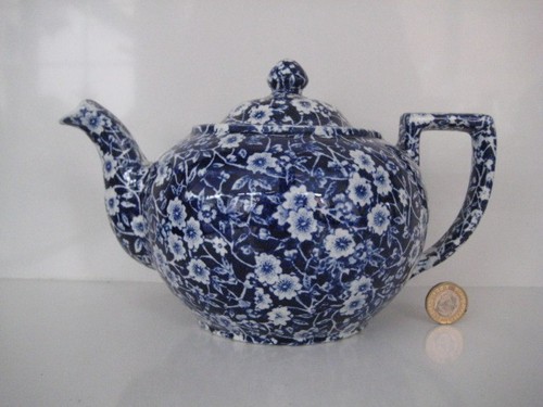 Teapot calico design burleigh - calico,