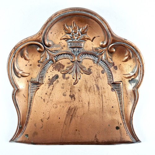 Solid copper crumb - j.s, &