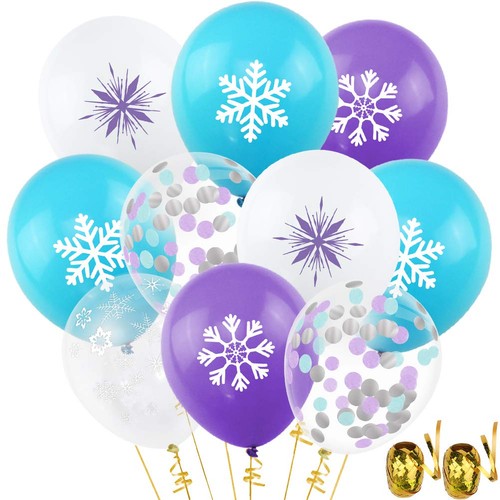 50pcs snowflake balloon with - 50pcs,