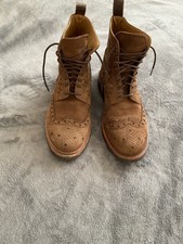 Grenson Fred Brogue Nubuck