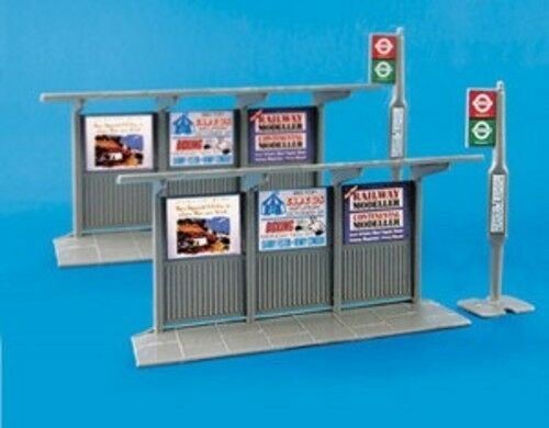 Set two bus shelters - two, and