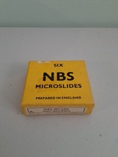 NBS Six Microscope Slides Set 6/AN Insect Mouthparts
