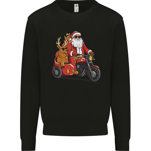 Motorbike sidecar christmas - &,