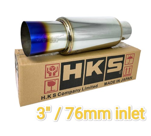 Hks 76mm stainless steel - 3",