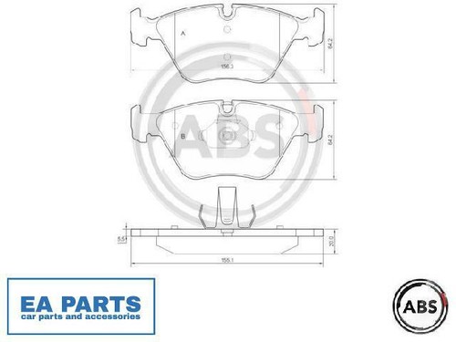 Brake pad set - brake, disc
