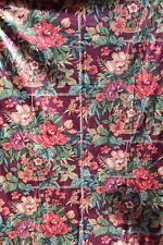 Vintage Cole & Son Mikado Glazed Cotton English Country House Chintz Fabric 5+ m