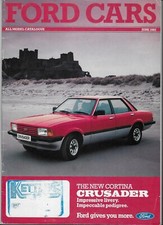 1982 (June) Ford UK brochure: Fiesta, Escort, Cortina/Crusader, Capri & Granada