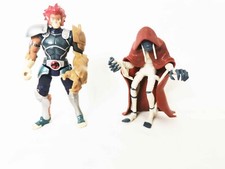 Thundercats Lion-O and Mumm-ra  Action Figures  4" bandai 