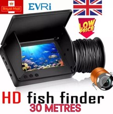 Fish Finder LCD 4.3 Inch Display Underwater 220° Fishing Camera 20m & 30m Pro