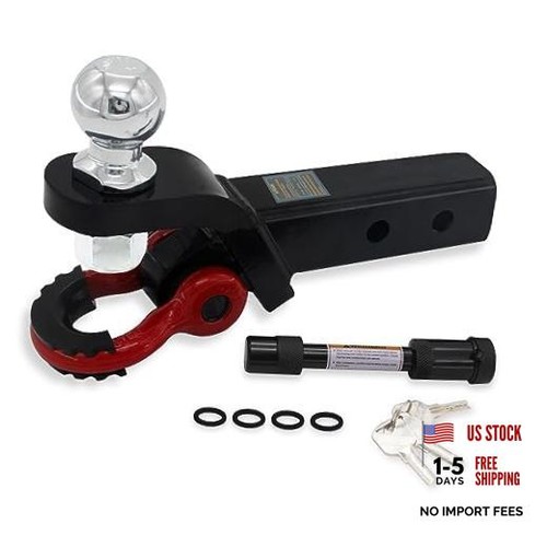 Trailer hitch ball - hitch, with