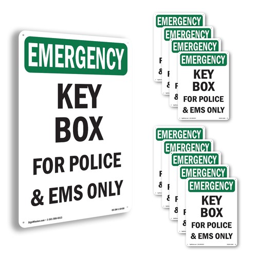 Key box for police - key,