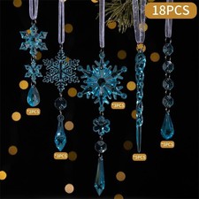 18 Pcs Christmas Tree Clear