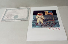 Andy Warhol Signed Moonwalk