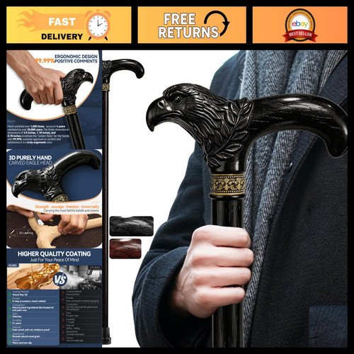 Hand carved eagle - hand,