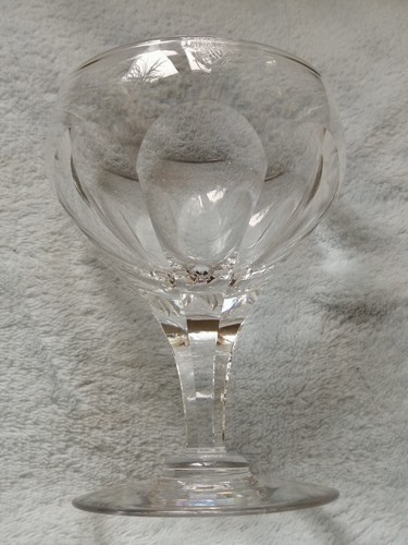 Antique webb crystal - webb, champagne