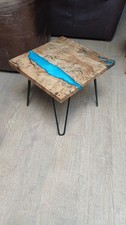 Resin Burr Oak Coffee Table