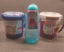 Sistema x 3 Microwave Soup Mug