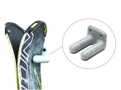 Wall mounted skis snow blades - skis,