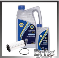 For VW 7 Speed DSG Oil Gearbox Filter Service Kit 6L Bung Fit Audi Seat Golf A3