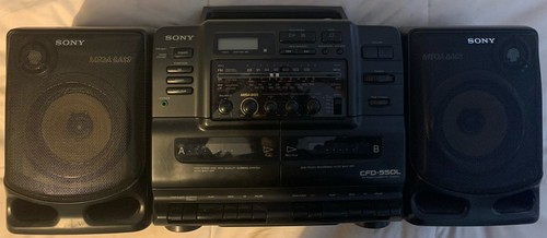 Vintage sony boombox - vintage, cfd550l
