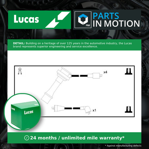 Leads ignition cables set - ht,