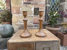 Pair Of Large Oak Church