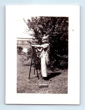 Old Vintage Photo SOLO BOY IN