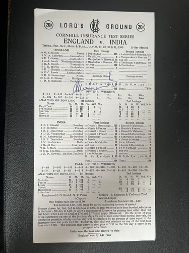 Allan lamb great england - allan,