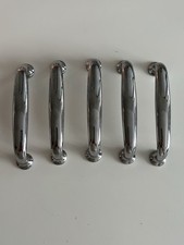 Set of Five Silver IKEA Draw Handles for Cabinets