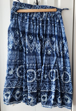 Vintage Phool Blue Cotton
