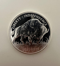 PAMP 1oz Silver Coin Fine Silver Liberty Independence Freedom 1oz Silver Coin
