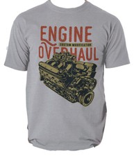 ENGINE OVERHAUL T shirt RETRO MUSTANG CAR CUSTOM mens t-shirt tee S-3XL 