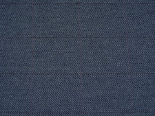 Blue Wool Tweed Fabric 100%
