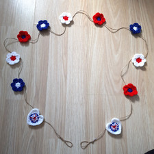 Handmade crochet flower union - handmade,